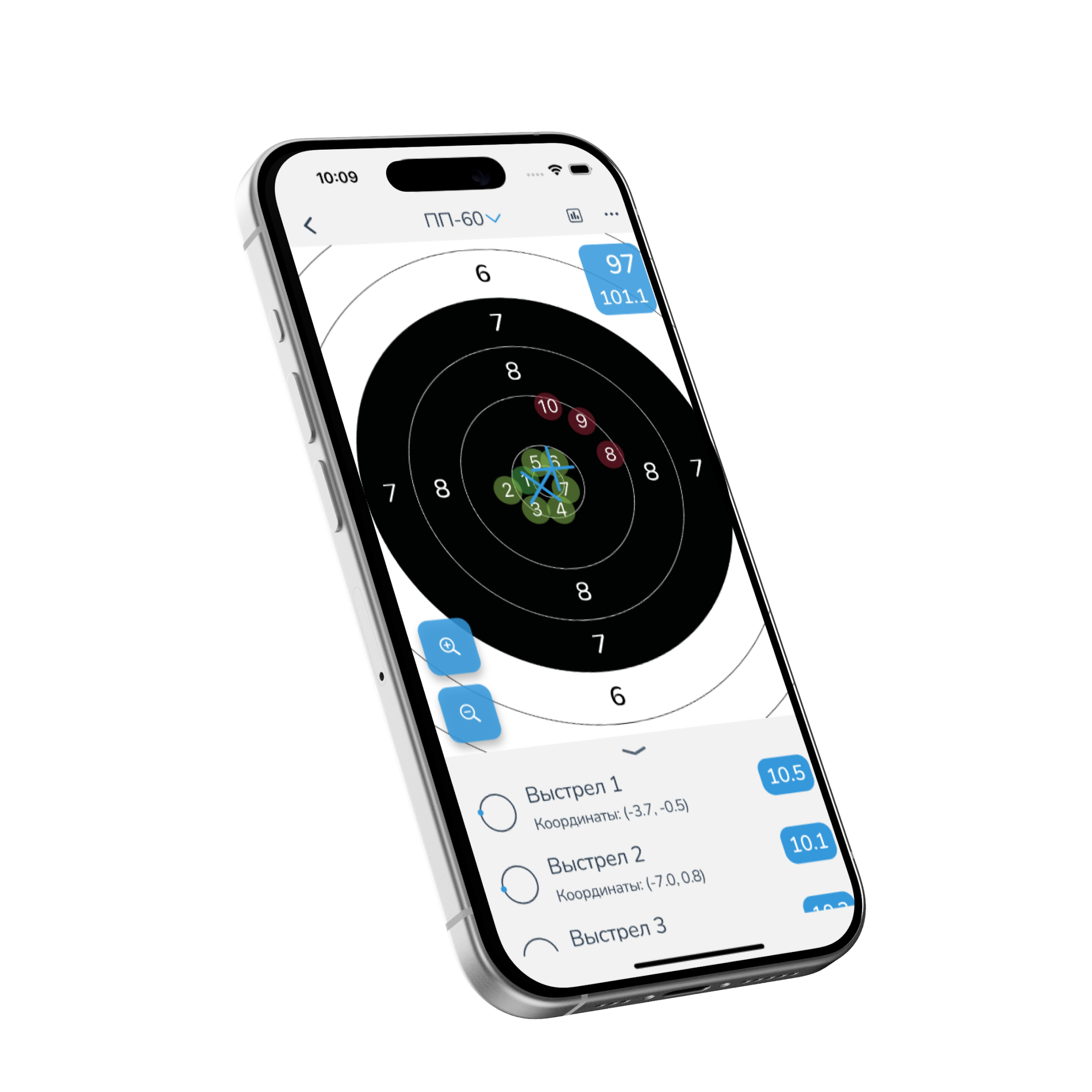 ShotSCOPE App Mockup